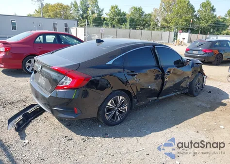 2017 Honda Civic Ex-T z USA, uszkodzony, nr VIN 2HGFC1F35HH652100